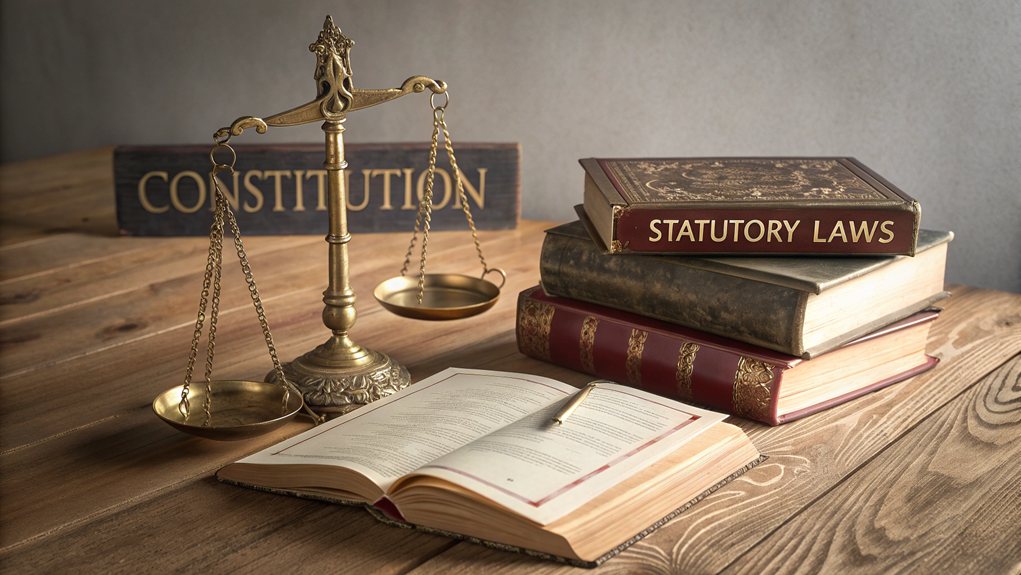 constitutional vs statutory law